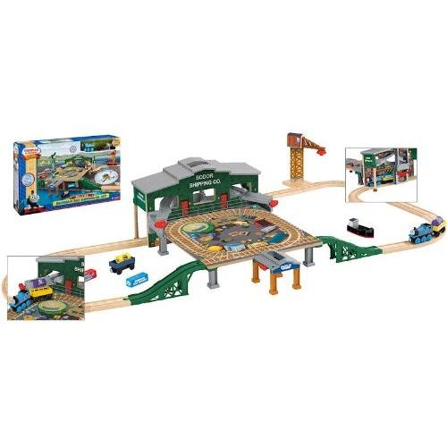 きかんしゃトーマス 木製レールシリーズ BRENDAM BAY SHIPPING Co. SET