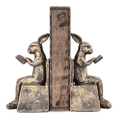 Studious Rabbitブックエンド、Reading Book Ends