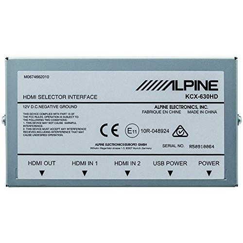 Alpine Electronics Restyle KCX-630HD HDMI Selector Interface for Dash Systems_2