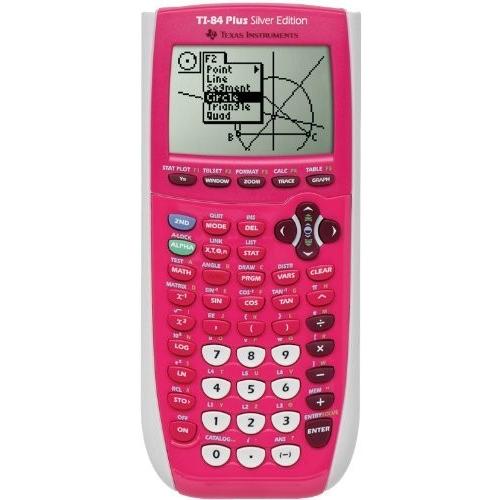 人気の春夏 Pink Calculator, Graphing Edition Silver Plus TI-84 Instruments Texas by Instruments Texas その他カメラアクセサリー