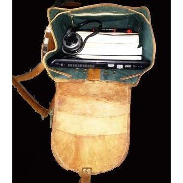 jaald jaald 18 Leather Backpack Travel rucksack knapsack daypack College Bag for women 6796867の画像