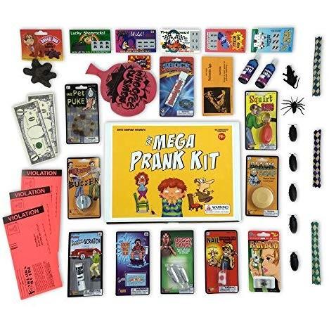 ブライト Brite Co Pranks The Mega Prank Kit 35 Funny Pranks and Jokes インチ a Gift Box 7130867