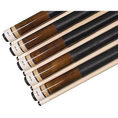 アスカ Aska Set of 5 Brown L2 Billiard Pool Cues, 58 Hard Rock Canadian Maple, 13mm Hard Le Pro Ti｜wakiasedry｜03