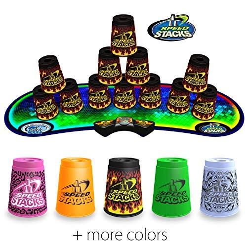 スピード スタック Speed Stacks Competitor Royal Purple w/ Rainbow Drops Mat 20702