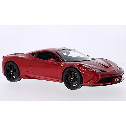 フェラーリ Ferrari 458 Speciale， red/black， Model Car， Readymade， Bburago 1:18 BBU18-16903RED