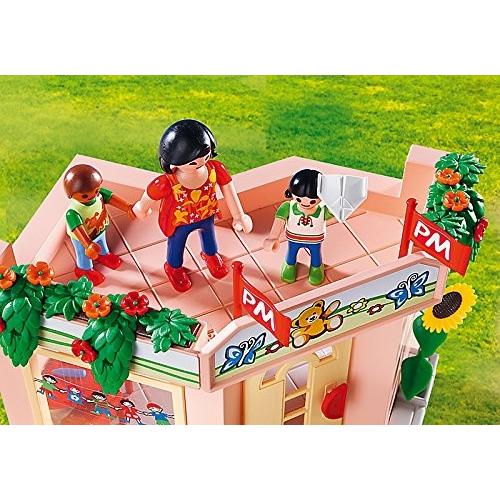 PLAYMOBIL (プレイモービル) Preschool with Playground Playset Building Kitの画像