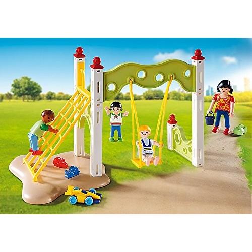 PLAYMOBIL (プレイモービル) Preschool with Playground Playset Building Kitの画像