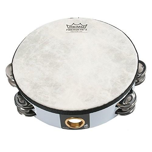 レモ Remo 8 inch Fiberskyn Tambourine ゲーム、おもちゃ-その他おもちゃ