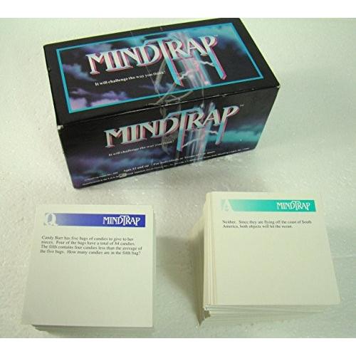 MindTrap - It Will Challenge the Way You Think! by Great American Puzzle Factory Inc. 1991の画像