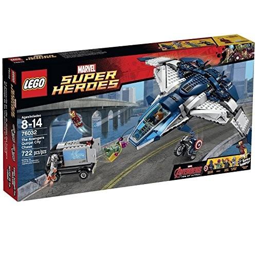 レゴ スーパー・ヒーローズ アベンジャーズ クインジェットのシティーチェース 76032