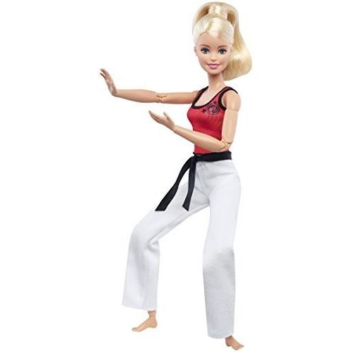 バービー人形Barbie Made to Move The Ultimate Posable Martial Artist Doll｜wakiasedry