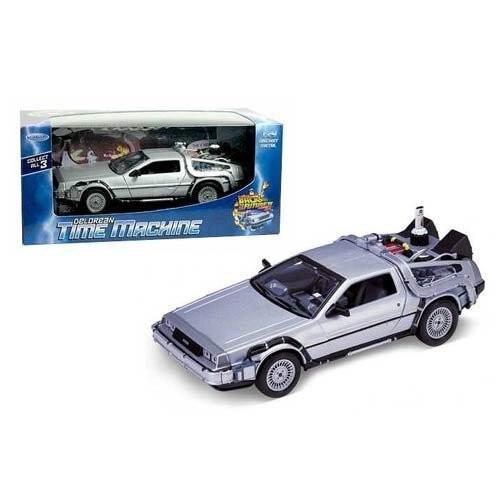 Welly 1/24 Scale Diecast Metal Delorean Time Machine Back to the Future Part II by welly その他おもちゃ-ゲーム、おもちゃ