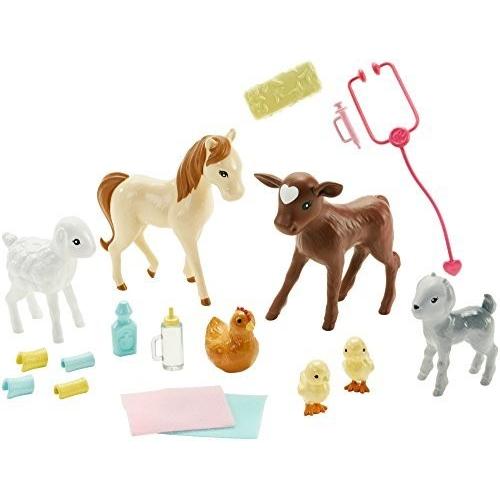 バービー人形 Barbie Farm Veternarian Doll \u0026 Playsetの画像