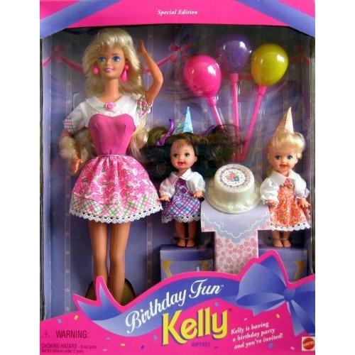 バービー Barbie Birthday Fun KELLY ケリー Giftset Special Edition w Barbie, Kelly \u0026 Chelsea Dolls