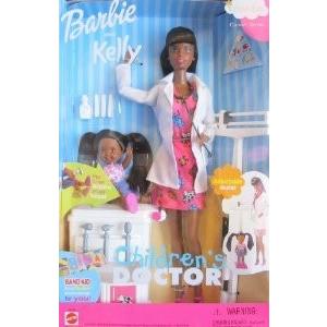 CHILDREN'S DOCTOR Barbie(バービー) and Kelly Doll AA PEDIATRICIAN I Can Be. CAREER Series (2000)