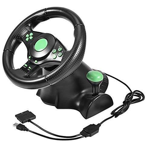 Gaming Racing Wheel Controller Steering Wheel Pedals with 180 Degree Steering Rotation for Xbox 36 その他おもちゃ-ゲーム、おもちゃ