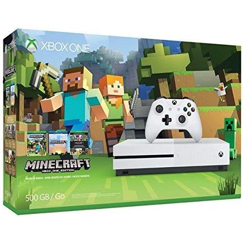 Xbox One S 500GB Console - Minecraft Bundle