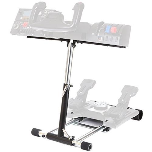 ホイールスタンドプロ for Saitek Pro Flight Yoke System and Logitech G27 wheel（取付用スタンド）-De