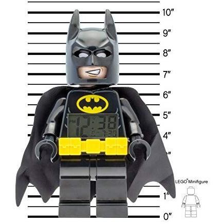 LEGO スーパーヒーローズ バットマン 目覚まし時計 : ワールド輸入 