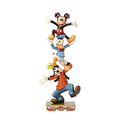 ENESCO（エネスコ） グーフィー ドナルド \u0026 ミッキー Goofy Donald and Mickey Teetering Tower 4055412