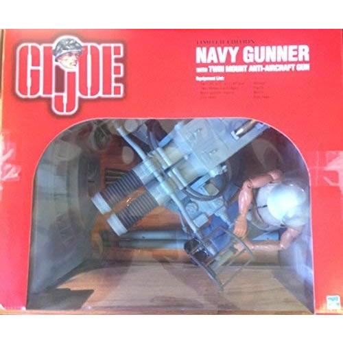 1:6 Scale GI Joe WWII Navy Twin Mount Anti-Aircraft Gun with Navy Action Sailor Gunner 12 Action F