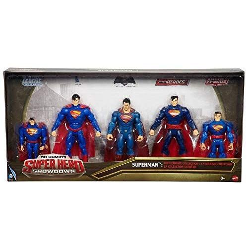 マテル DCコミックス スーパーヒーローショーダウン アクションフィギュア 5パック スーパーマン アルテ