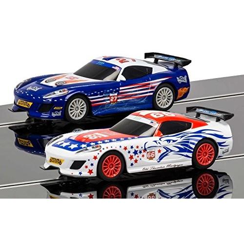 Scalextric America GT 1:32 Slot Car Race Track Playset C1361T