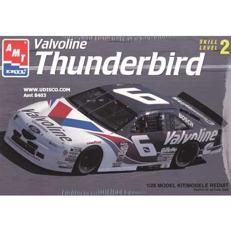 #8403 AMT/Ertl #6 Mark Martin Valvoline Thunderbird 1/25 Scale Plastic Model Kit. Needs Assembly b