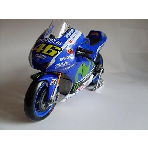 マイスト Maisto 1/10 ヤマハ Yamaha YZR-M1 Team Valentino Rossi No 46 MotoGP 2015 オートバイ Motorc｜wakiasedry｜02