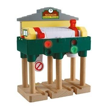 Thomas Wooden Railway - Deluxe Over-The-Track Signal おもちゃ