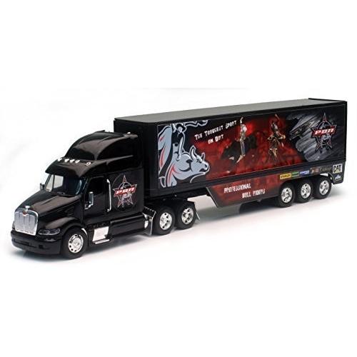 NewRay 1:32 Peterbilt Hauler-Professional Bull Riders Diecast Vehicle その他おもちゃ-おもちゃ