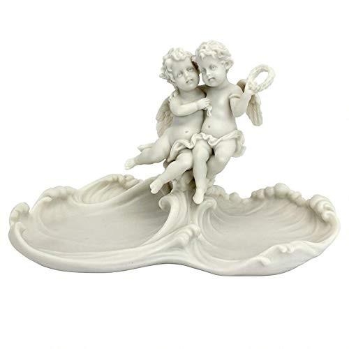 ベルサイユ風 天使の装飾皿 聖水盤 彫刻 彫像 / Design Toscano Versailles Angels Font Decorative Dish