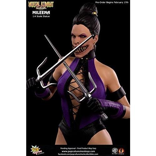 1/4 Scale Statue Mileena Mortal Kombat Klassic by Pop Culture Shock