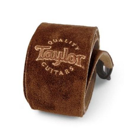 Taylor (テイラー)Guitars Chocolate スエード Logo ギターストラップ