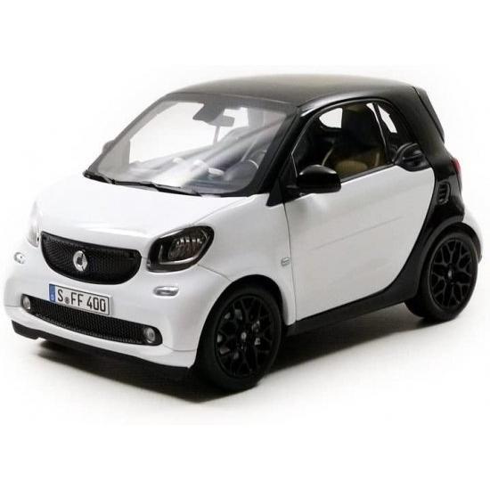 1/18 ノレブ Norev smart fortwo 2015 Black & White スマート フォーツー