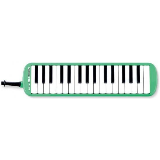 美品】SUZUKIアンデス25Fグリーン鍵盤リコーダー 和音も出せる癒し系