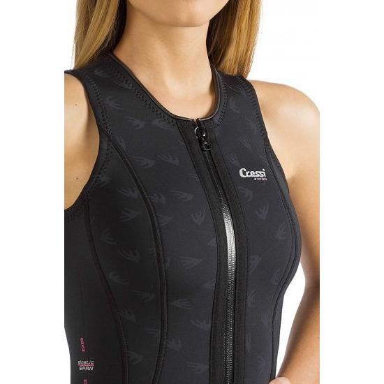 Camiseta De Neoprene Com Capuz Cressi Vest Base Layer 2mm  Jm