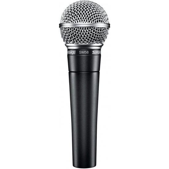 Shure SM58-LC Vocal Microphone Bundle with 20-Foot XLR Cable