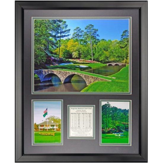 Legends Never Die, Inc. Augusta National Gold Course 16インチ x 20インチ フレーム入りフォトコラー