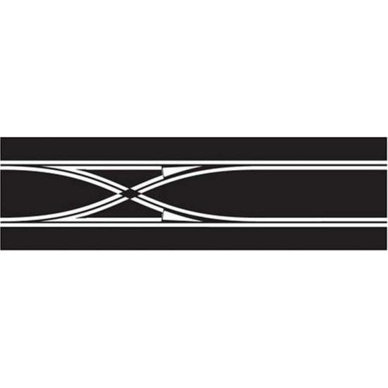 [Scalextric]Scalextric Digital Track Straight Lane Change 20.5 inches C7036