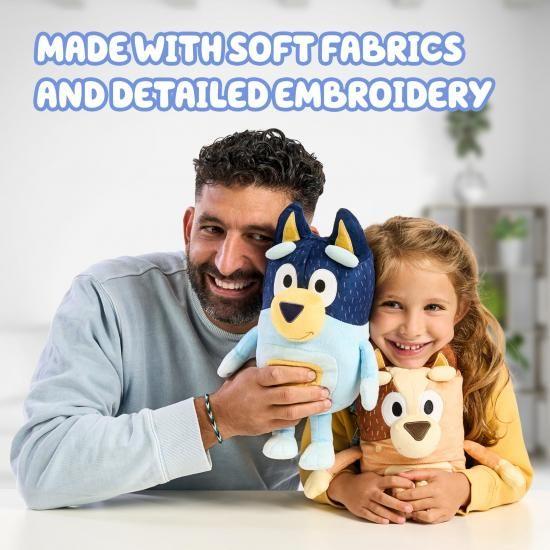 Bluey Heeler Family Plush Set 4 Plush 7-8\" Figuresの画像