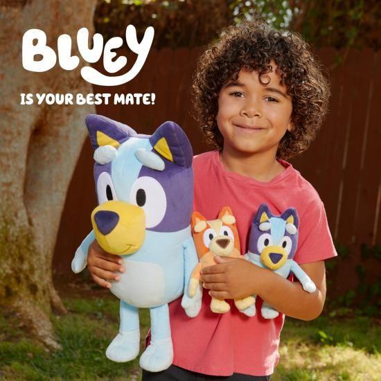 Bluey Heeler Family Plush Set 4 Plush 7-8\" Figuresの画像