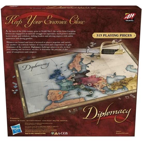 ハズブロ(HASBRO) Diplomacy ディプロマシー Board Game_4