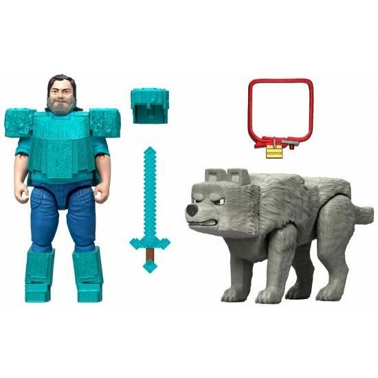 マインクラフト・ザ・ムービー マテル 4インチ アクション フィギュア 