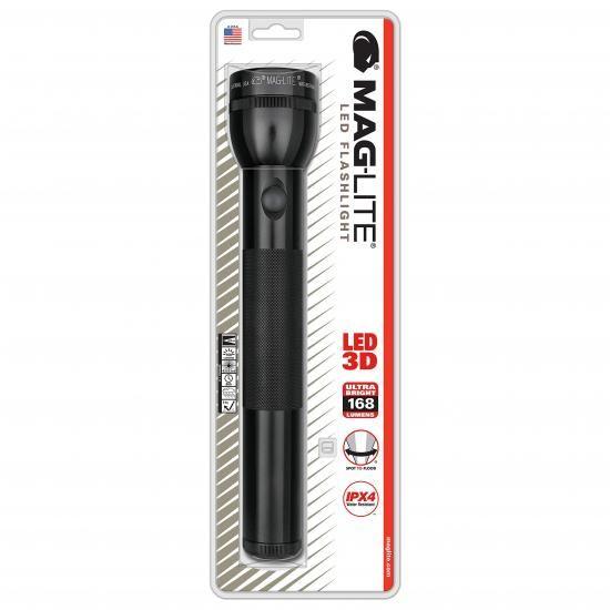 MAG-LITE(マグライト) 3Dセル(単1電池3本用) LED フラッシュライト ブラック ST3D016 ※電池別売の画像