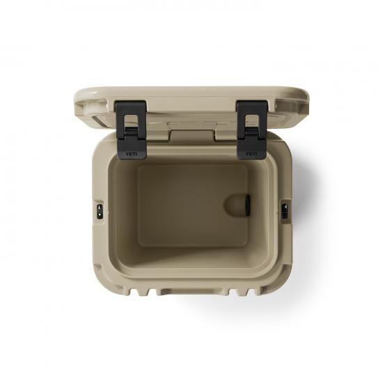 YETI Roadie 24 2.0 ハードクーラー ダブルデューティーショルダーストラップと排水プラグ付き タンの画像
