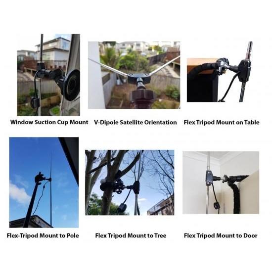 RTL-SDR Blog V3 R860 ブラック RTL2832U 1PPM TCXO HF バイアス ティー SMA ソフトウェア無線機、ダイポ_4