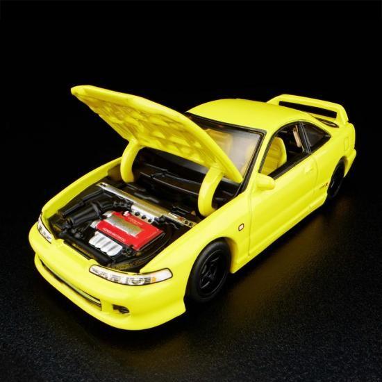 HotWheelsマテル ホットウィール 1:64スケール 2024 RLC EXCLUSIVE - 1995 HONDA INTEGRA TYPE R (YELLOW_3