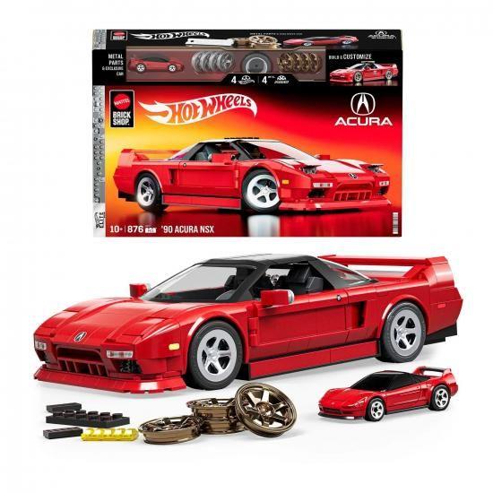 ホットウィール 1/16 ホンダ アキュラ NSX 1990 組立キット 876ピース 
