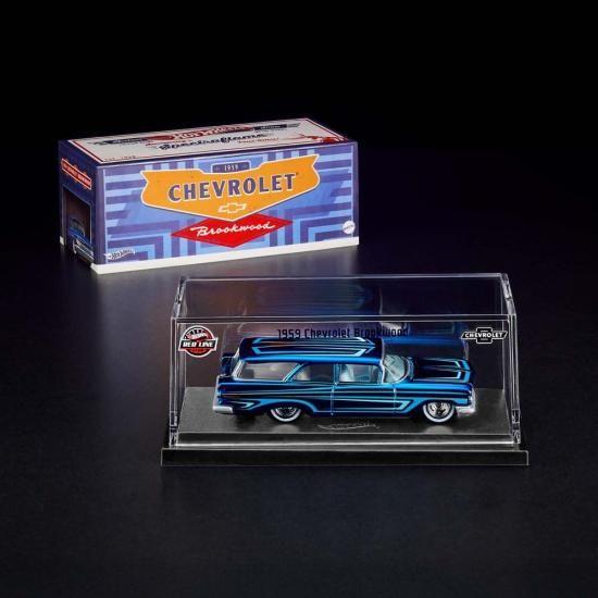 レッドラインクラブ - 1959 シボレー・ブルックウッド MATTEL HotWheels RLC EXCLUSIVE - 1959 CHEVROLET BROOKWOOD レッド